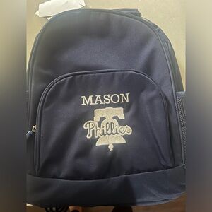 Pottery Barn Kids Personalized backpack- new with tags